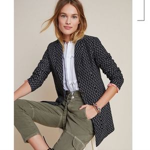 Anthropologie FILIPA TEXTURED BLAZER